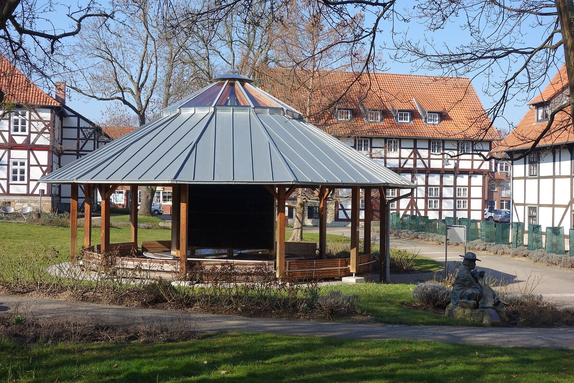 Fachwerkhäuser in der Altstadt von Salzgitter-Bad