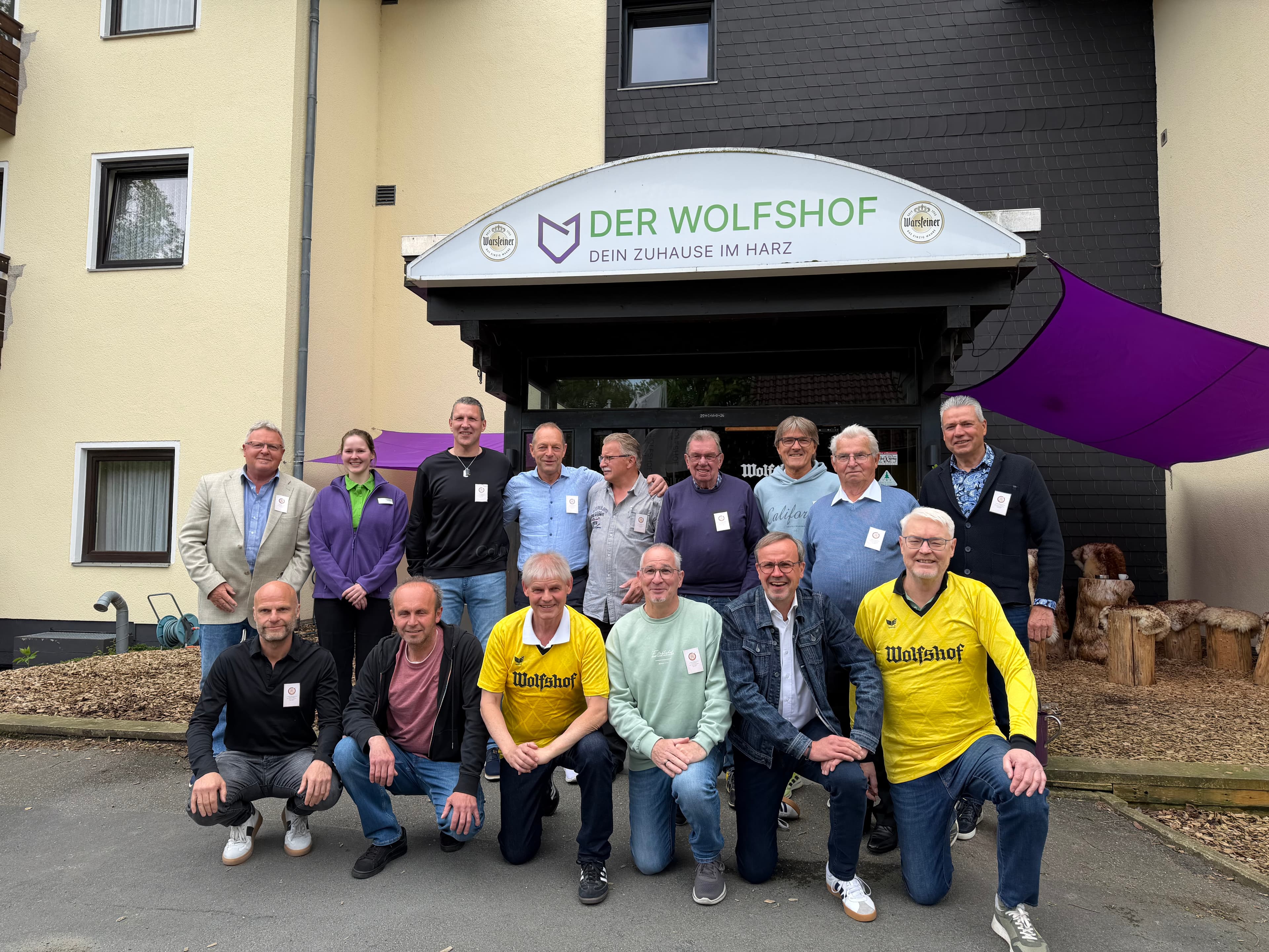 Treffen der Meistermannschaft des VfR Langelsheim 1990/1991 nach 35 Jahren