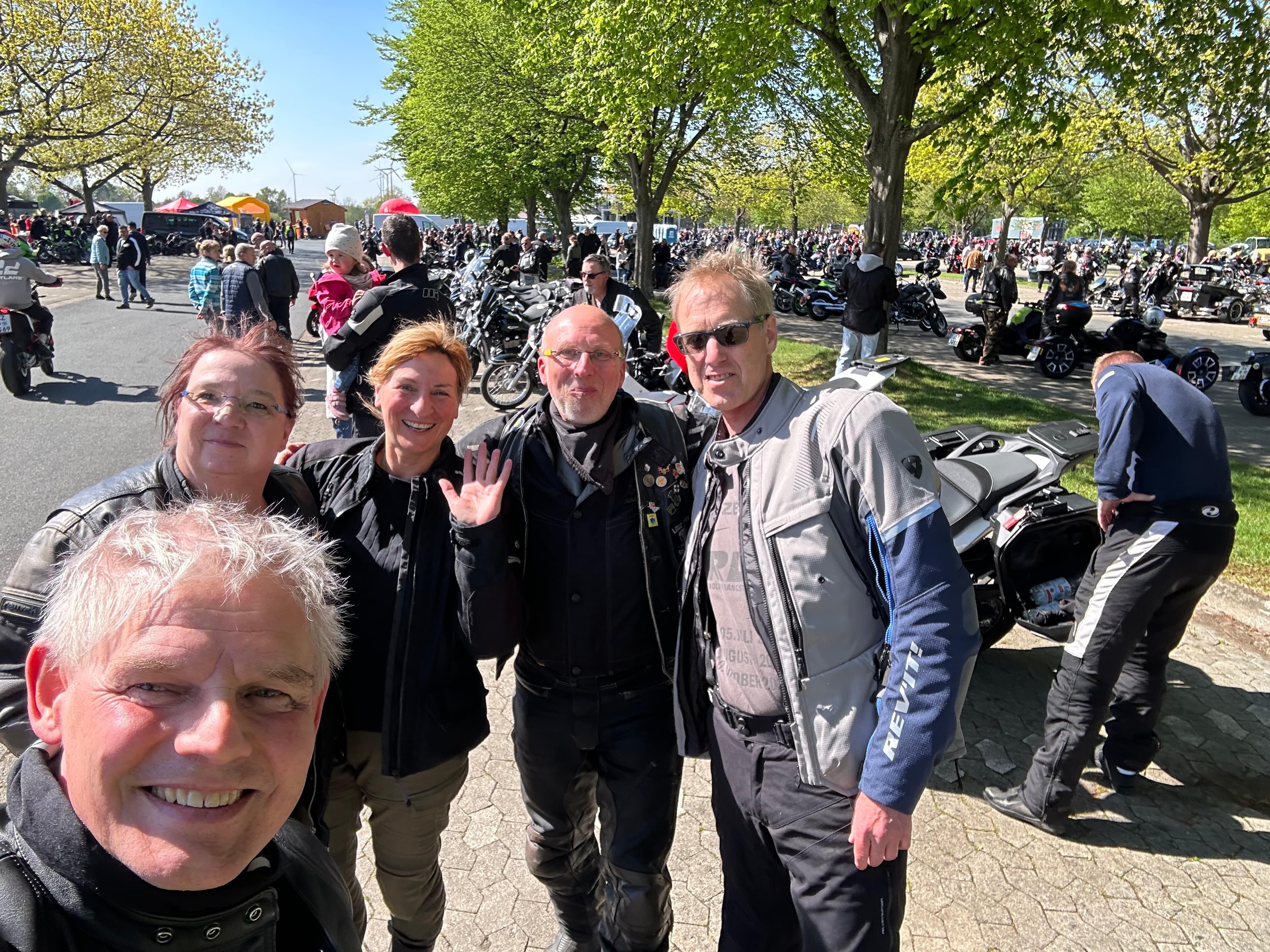 Motorradgedenkfahrt 2024 am Salzgittersee