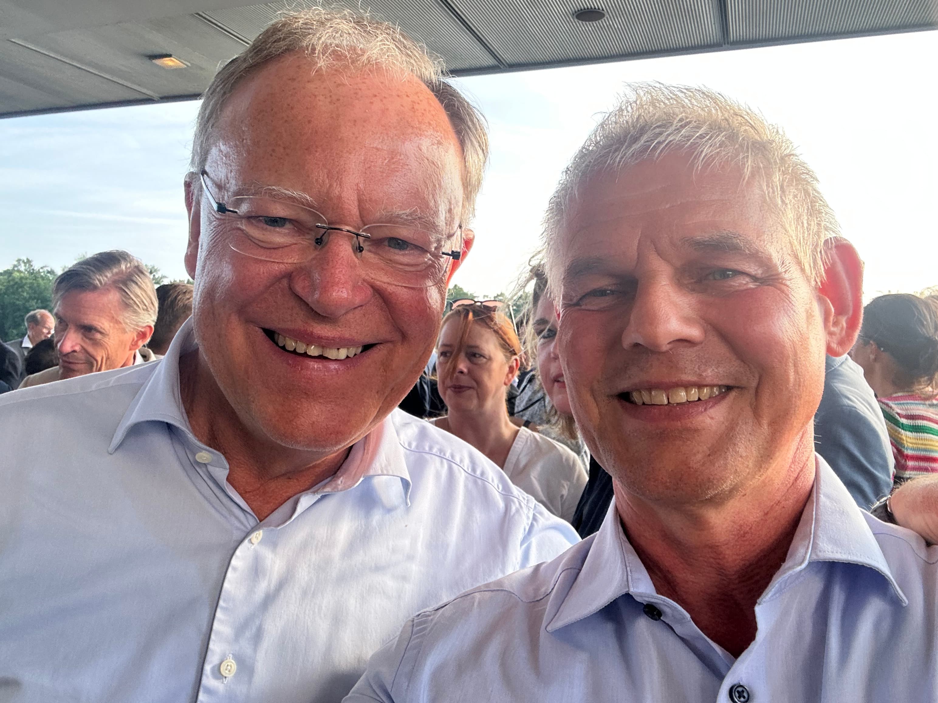 Ex-MP Stephan Weil parlamentarischer Abend NST 2025