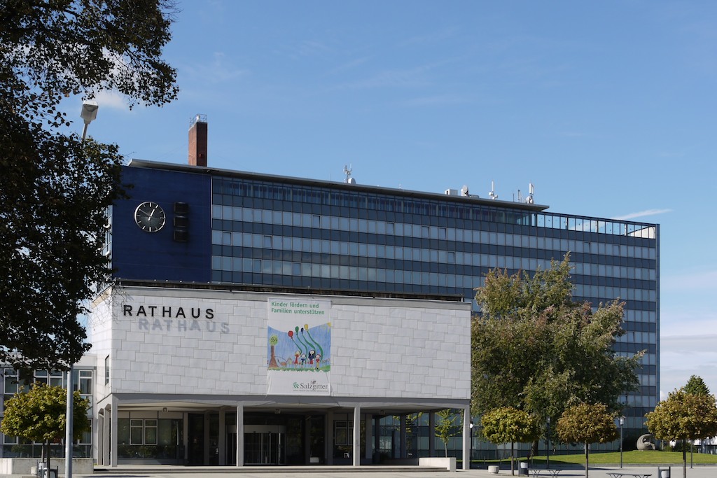 Das Rathaus in Salzgitter-Lebenstedt